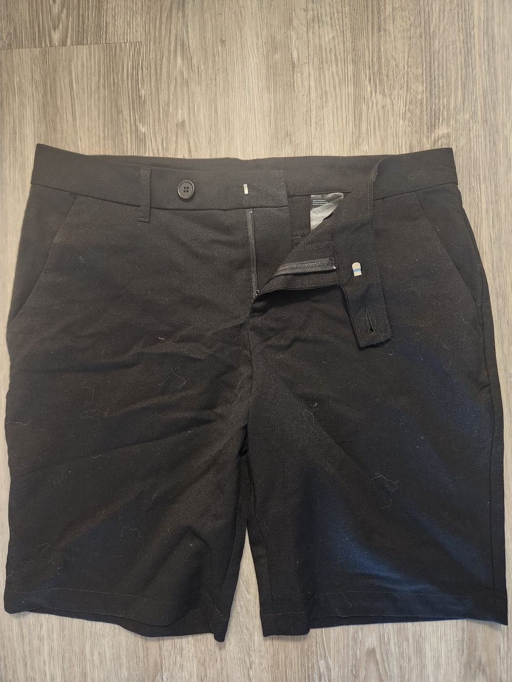 Black Womens Dress Shorts Sz 10
